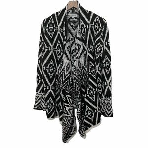 Knox rose bell sleeve Aztec cardigan poncho